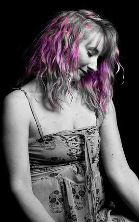 Amanda Purple Hair-07747